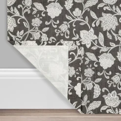 Waverly Stencil Vine Window Curtain -Greenland Home Fashions Shop 3985220 ALT3