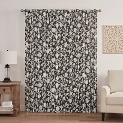 Waverly Stencil Vine Window Curtain -Greenland Home Fashions Shop 3985220 ALT7