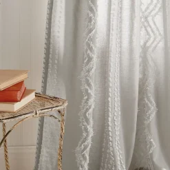 Peri Cut Geo Window Curtain -Greenland Home Fashions Shop 3985947 ALT4