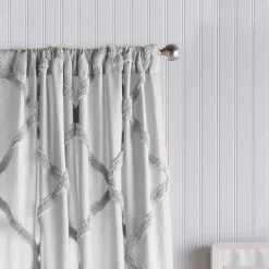 Peri Chenille Lattice Window Curtain -Greenland Home Fashions Shop 3985949 ALT