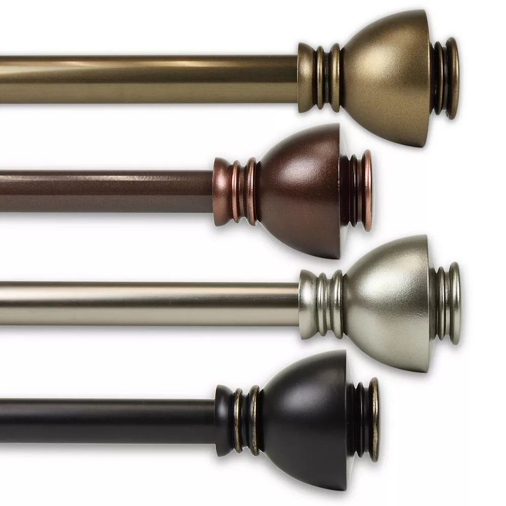 Rod Desyne 13/16" Alma Curtain Rod 4 Rod Desyne 13/16" Alma Curtain Rod - Image 2