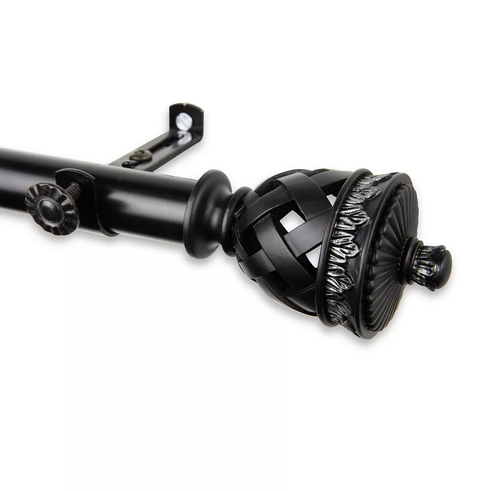 Rod Desyne 13/16" Arielle Curtain Rod 3 Rod Desyne 13/16" Arielle Curtain Rod