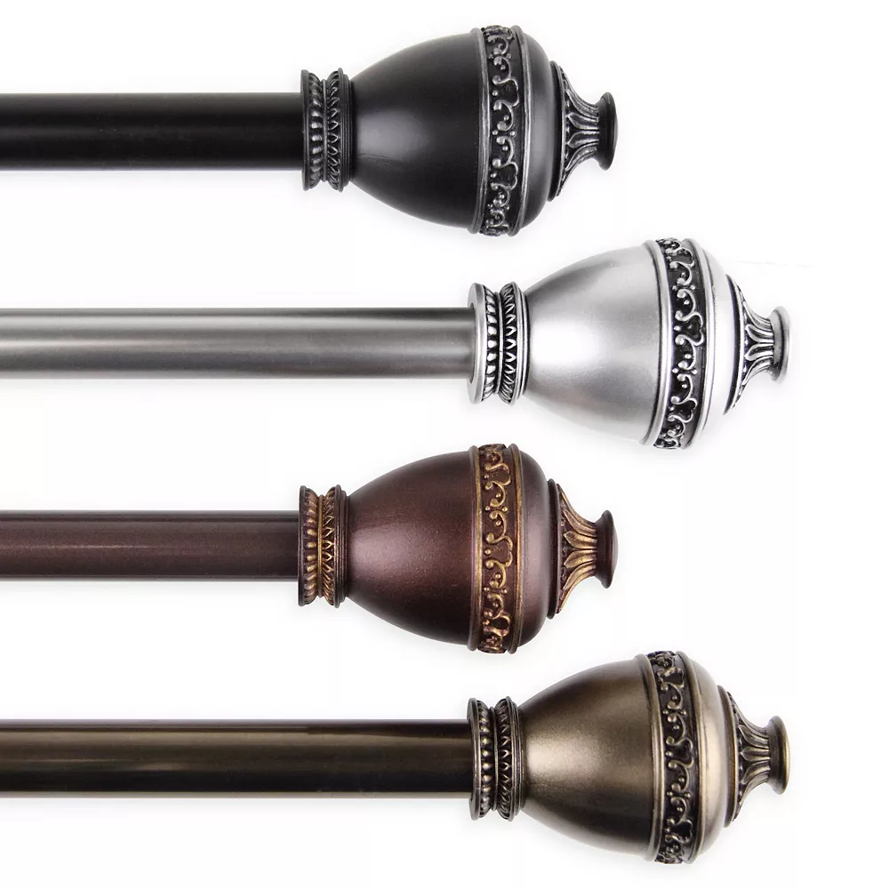 Rod Desyne 13/16" Amelie Curtain Rod 4 Rod Desyne 13/16" Amelie Curtain Rod - Image 2