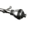 Rod Desyne 13/16" Amelie Curtain Rod -Greenland Home Fashions Shop 3986589 Satin Nickel
