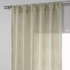 EFF 1-panel Sirius Patterned Linen Sheer Window Curtain -Greenland Home Fashions Shop 3986641 ALT4
