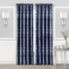 Achim Charlotte Curtain Panel 1 Achim Charlotte Curtain Panel -Greenland Home Fashions Shop 3990568 Navy