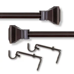 Achim Buono II Rod & Finial Empire -Greenland Home Fashions Shop 3990577 ALT3