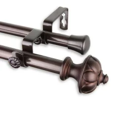 Rod Desyne 13/16" Sierra Double Curtain Rod