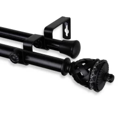 Rod Desyne 13/16" Arielle Double Curtain Rod
