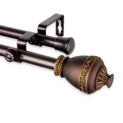 Rod Desyne 13/16" Amelie Double Curtain Rod
