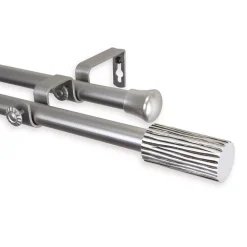 Rod Desyne 13/16" Cedar Double Curtain Rod