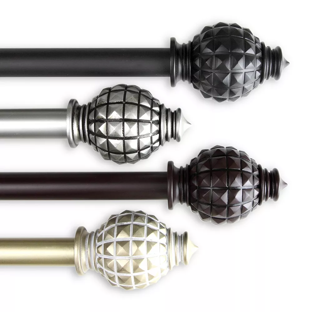 Rod Desyne 1" Opal Curtain Rod 4 Rod Desyne 1" Opal Curtain Rod - Image 2