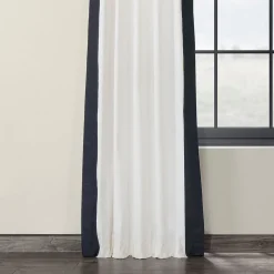 EFF Pleated Vertical Colorblock Window Curtain -Greenland Home Fashions Shop 3999143 ALT2