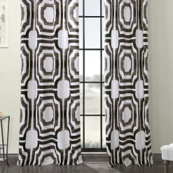 EFF Mecca Grommet Printed Cotton Window Curtain -Greenland Home Fashions Shop 3999151 ALT3