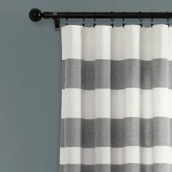 Lush Décor Lush Decor 2-pack Cape Cod Stripe Yarn Dyed Cotton Window Curtains 9 Lush Décor Lush Decor 2-pack Cape Cod Stripe Yarn Dyed Cotton Window Curtains -Greenland Home Fashions Shop 3999883 ALT