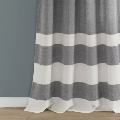 Lush Décor Lush Decor 2-pack Cape Cod Stripe Yarn Dyed Cotton Window Curtains 10 Lush Décor Lush Decor 2-pack Cape Cod Stripe Yarn Dyed Cotton Window Curtains -Greenland Home Fashions Shop 3999883 ALT2