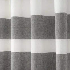 Lush Décor Lush Decor 2-pack Cape Cod Stripe Yarn Dyed Cotton Window Curtains 11 Lush Décor Lush Decor 2-pack Cape Cod Stripe Yarn Dyed Cotton Window Curtains -Greenland Home Fashions Shop 3999883 ALT3