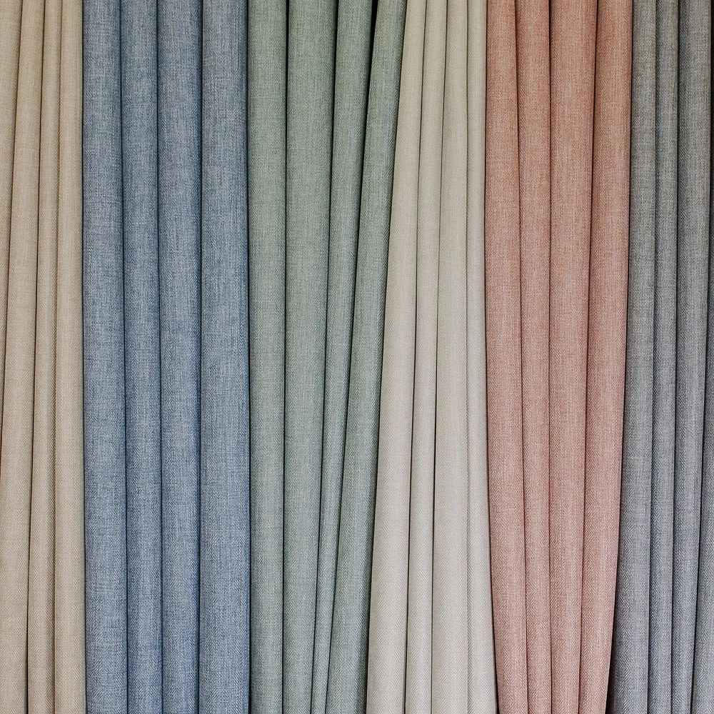 Eclipse Kira Herringbone Absolute Zero 100% Blackout Window Curtain 6 Eclipse Kira Herringbone Absolute Zero 100% Blackout Window Curtain - Image 4