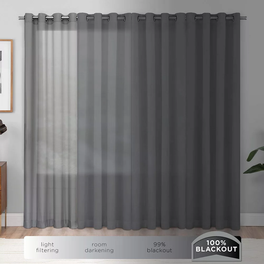 Eclipse Kira Herringbone Absolute Zero 100% Blackout Window Curtain 8 Eclipse Kira Herringbone Absolute Zero 100% Blackout Window Curtain - Image 6