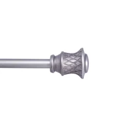 Kenney Fast Fit Jamey 5/8" Decorative Window Curtain Rod