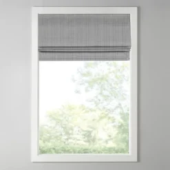 Madison Park Colm Detachable Basketweave Room Darkening Cordless Roman Shade -Greenland Home Fashions Shop 4249100 ALT4