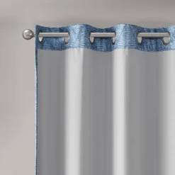 SunSmart Oxford Diamond Jacquard 100% Blackout Window Curtain -Greenland Home Fashions Shop 4250480 ALT3