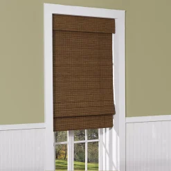 Radiance Cordless Maple Cape Cod Flatweave Bamboo Roman Shade -Greenland Home Fashions Shop 4256693 ALT