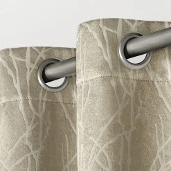 Franklin Sports Exclusive Home 2-pack Twig Insulated Blackout Window Curtains -Greenland Home Fashions Shop 4260173 ALT