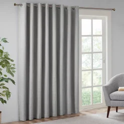 SunSmart Arlie Printed Heathered Blackout Patio Curtain -Greenland Home Fashions Shop 4273533 ALT10
