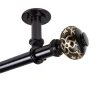 Rod Desyne 1" Maple Ceiling Curtain Rod -Greenland Home Fashions Shop 4311206 Black