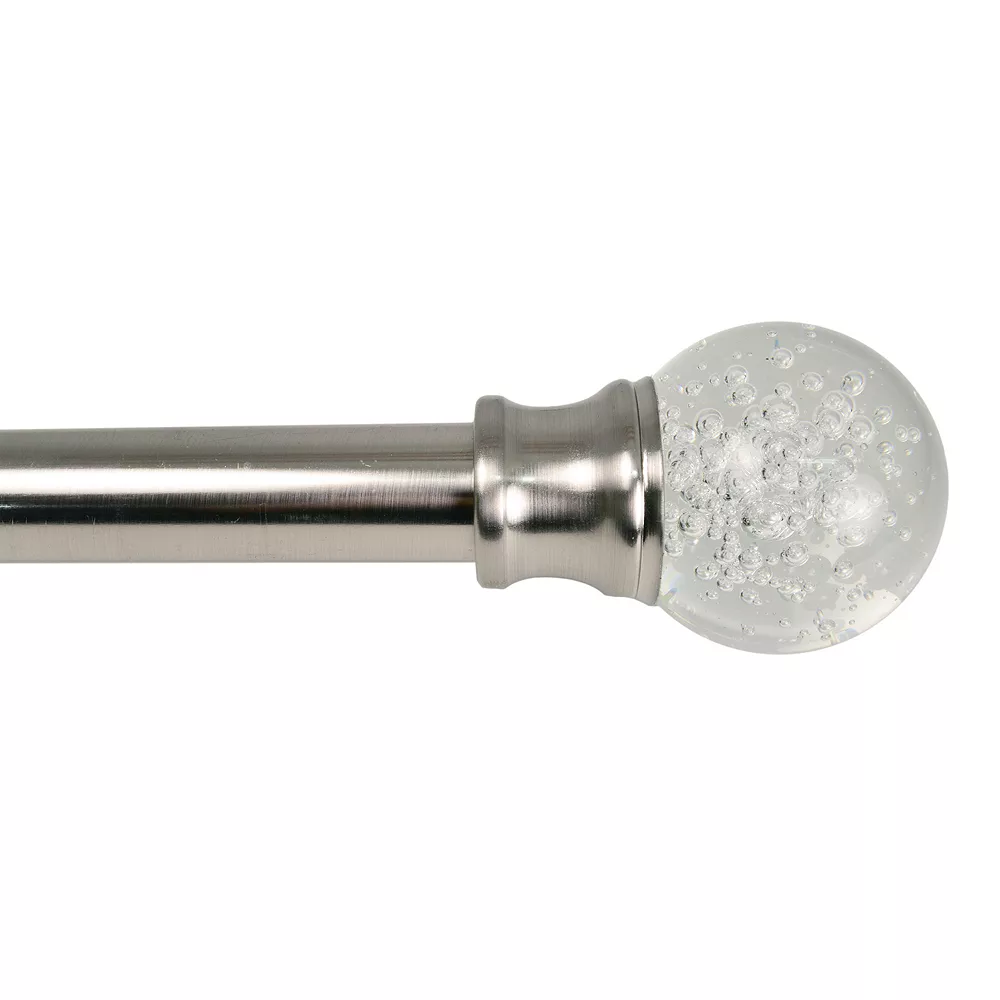 Versailles Home Fashions 1" Lexington Bubble Ball Rod Duet Set 3 Versailles Home Fashions 1" Lexington Bubble Ball Rod Duet Set