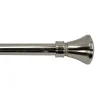 Versailles Home Fashions 1" Lexington Flare Rod Set -Greenland Home Fashions Shop 4319525 Brushed Nickel