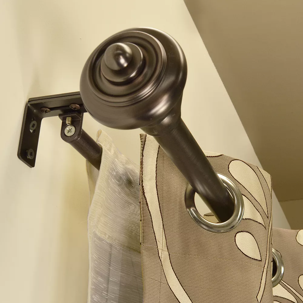 Versailles Home Fashions Double Up Curtain Rod 4 Versailles Home Fashions Double Up Curtain Rod - Image 2