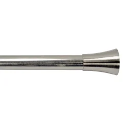 Versailles Home Fashions 1" Stainless Steel Flare Rod Set