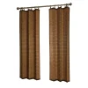 Versailles Home Fashions Bamboo Wood Curtain Ring Top Window Curtain -Greenland Home Fashions Shop 4319587 Colonial
