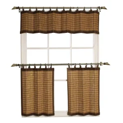 Versailles Home Fashions Bamboo Wood Ring Top Valance -Greenland Home Fashions Shop 4319590 ALT2