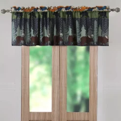 Greenland Home Fashions Black Bear Lodge Window Valance