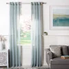 Safavieh Moony 1-Panel Window Curtain -Greenland Home Fashions Shop 4393503 Blue