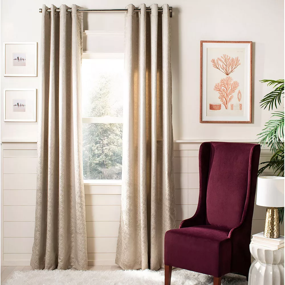 Safavieh Betra 1-Panel Window Curtain 3 Safavieh Betra 1-Panel Window Curtain