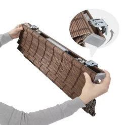 Chicology Cordless Roman Shades -Greenland Home Fashions Shop 4393764 ALT3