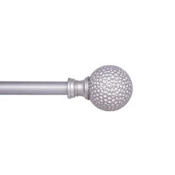 Kenney Hammered 3/4" Standard Window Curtain Rod