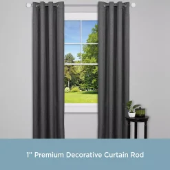 Kenney Khaleesi 1" Premium Window Curtain Rod -Greenland Home Fashions Shop 4395025 ALT