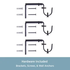 Kenney Callie 1" Premium Window Curtain Rod -Greenland Home Fashions Shop 4395090 ALT3