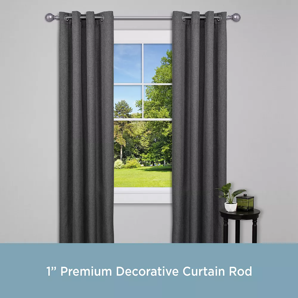 Kenney Hailey 1" Premium Window Curtain Rod 4 Kenney Hailey 1" Premium Window Curtain Rod - Image 2