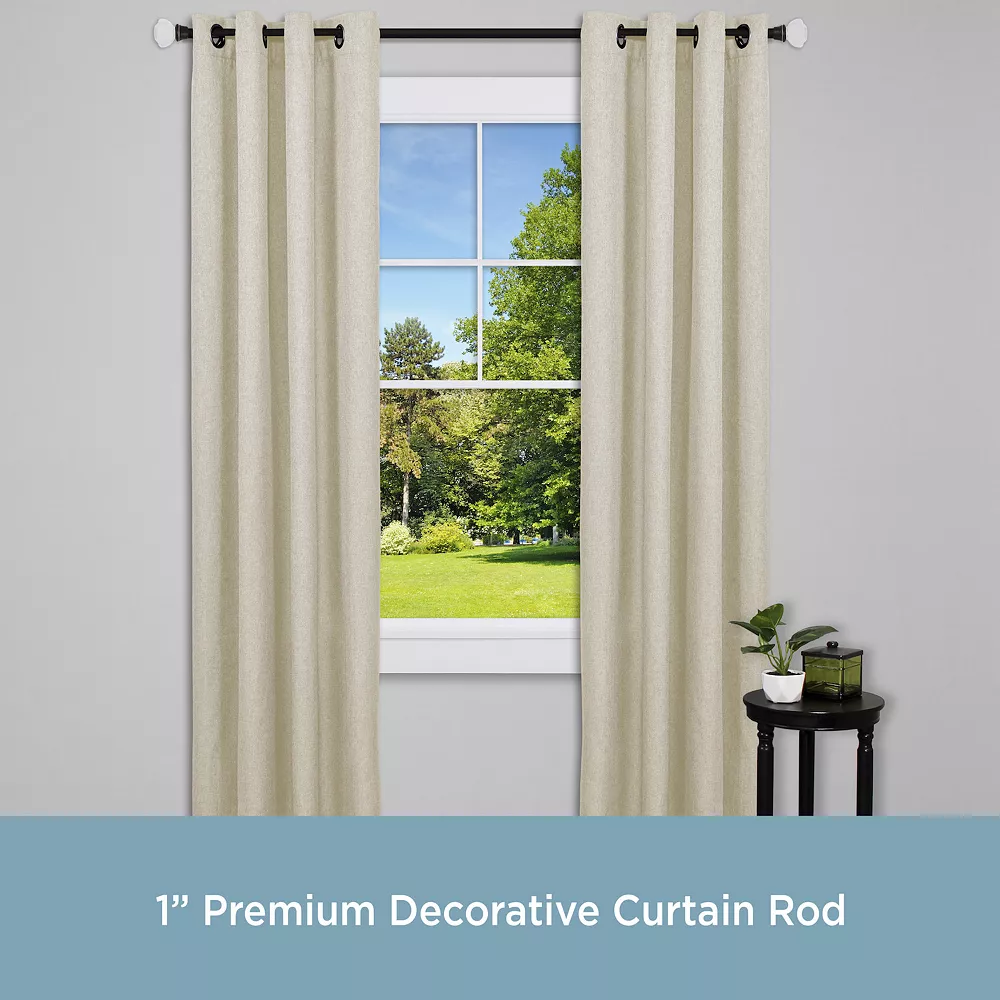 Kenney Mashapee 1" Premium Window Curtain Rod 4 Kenney Mashapee 1" Premium Window Curtain Rod - Image 2