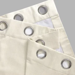 EFF Thermal Room Darkening Heathered Italian Woolen Weave Window Curtain -Greenland Home Fashions Shop 4401373 ALT2