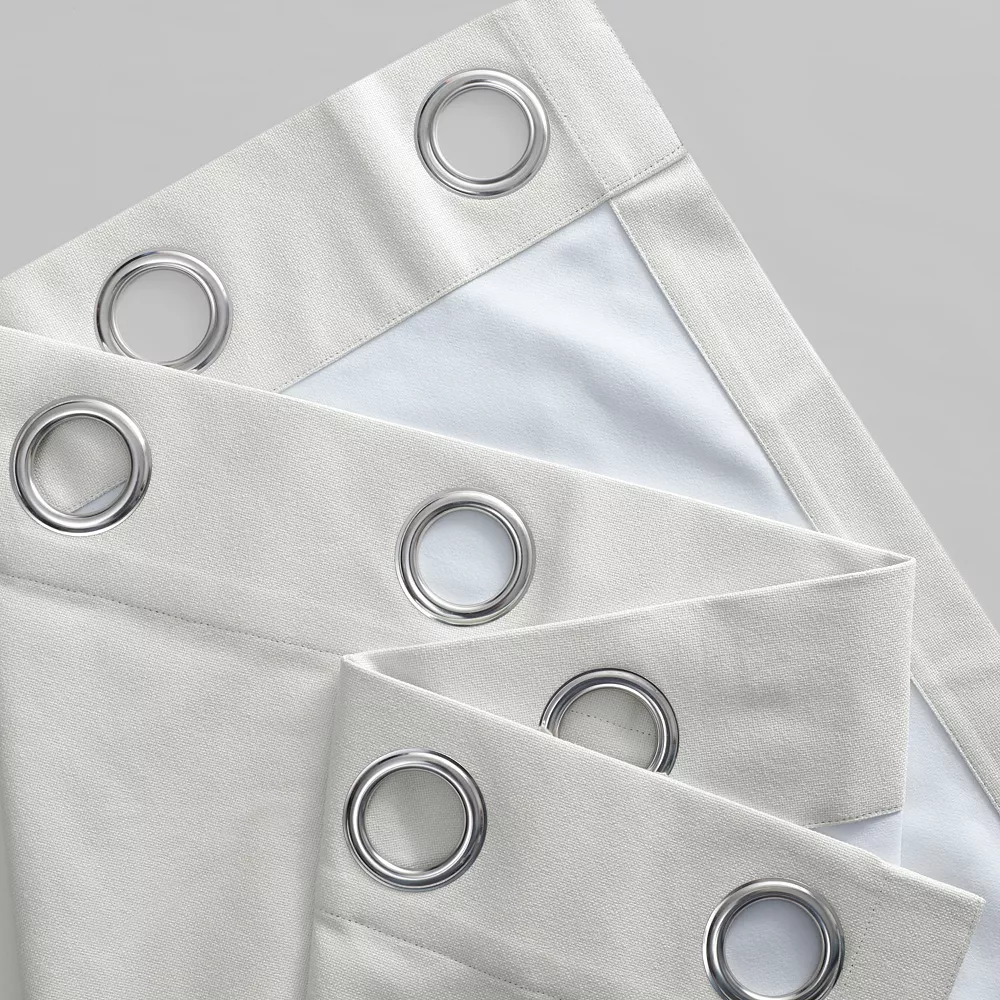 EFF Vintage Thermal Cross Linen Weave Max Blackout Window Curtain 6 EFF Vintage Thermal Cross Linen Weave Max Blackout Window Curtain - Image 4