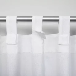 Exclusive Home 2-pack Biscayne Indoor/Outdoor Two Tone Textured Tab Top Window Curtains 11 Exclusive Home 2-pack Biscayne Indoor/Outdoor Two Tone Textured Tab Top Window Curtains -Greenland Home Fashions Shop 4405179 ALT5