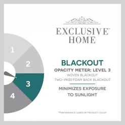 Exclusive Home 2-pack Marabel Lined Blackout Window Curtains -Greenland Home Fashions Shop 4405201 ALT92