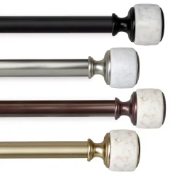 Rod Desyne 1" Morton Curtain Rod -Greenland Home Fashions Shop 4408369 ALT